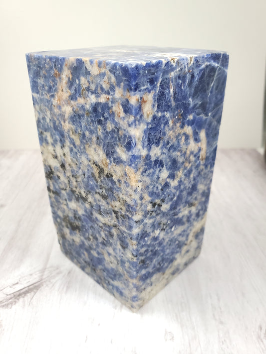 Huge Sodalite Block for Display or Cabbing Out