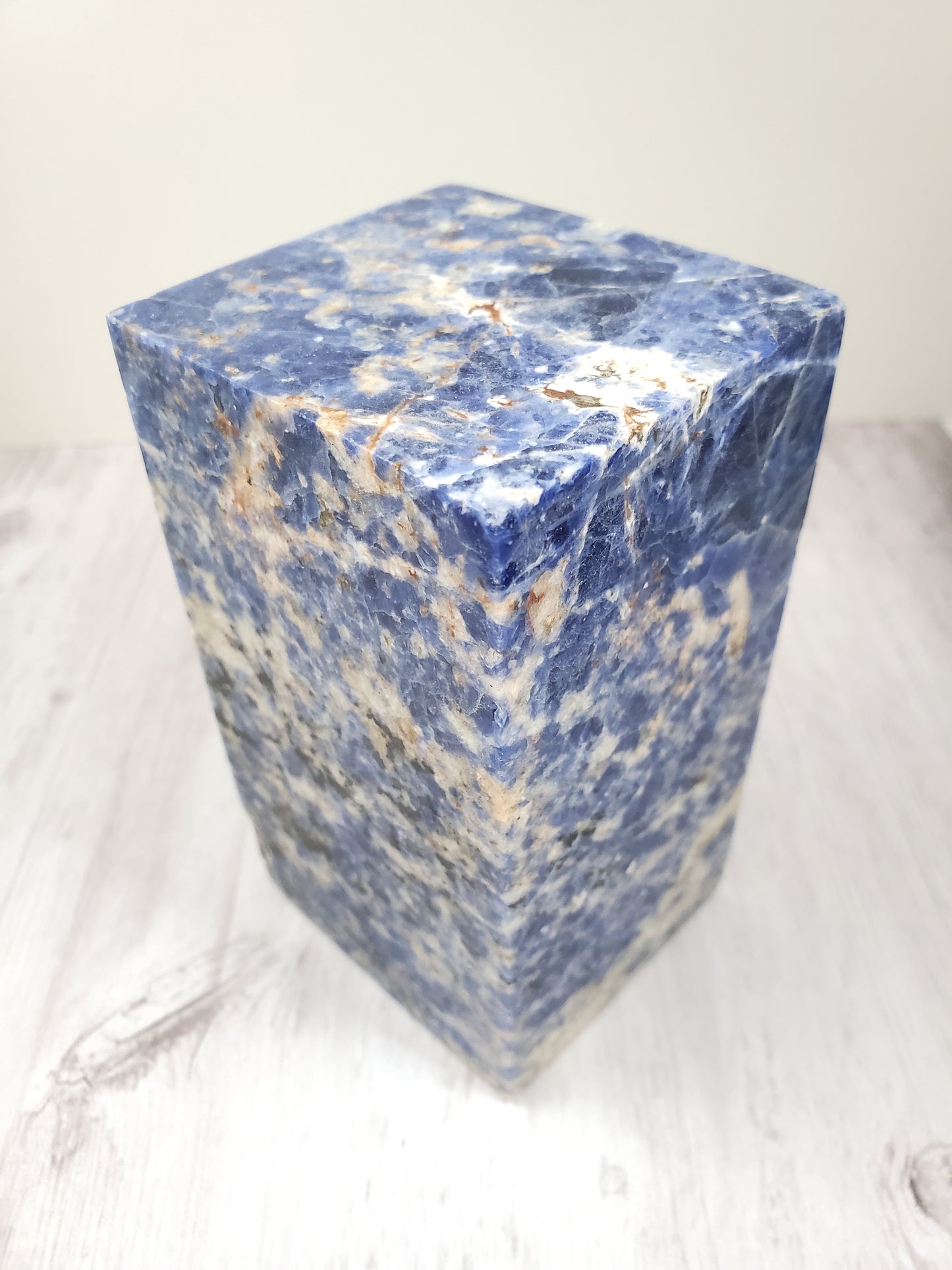 Huge Sodalite Block for Display or Cabbing Out