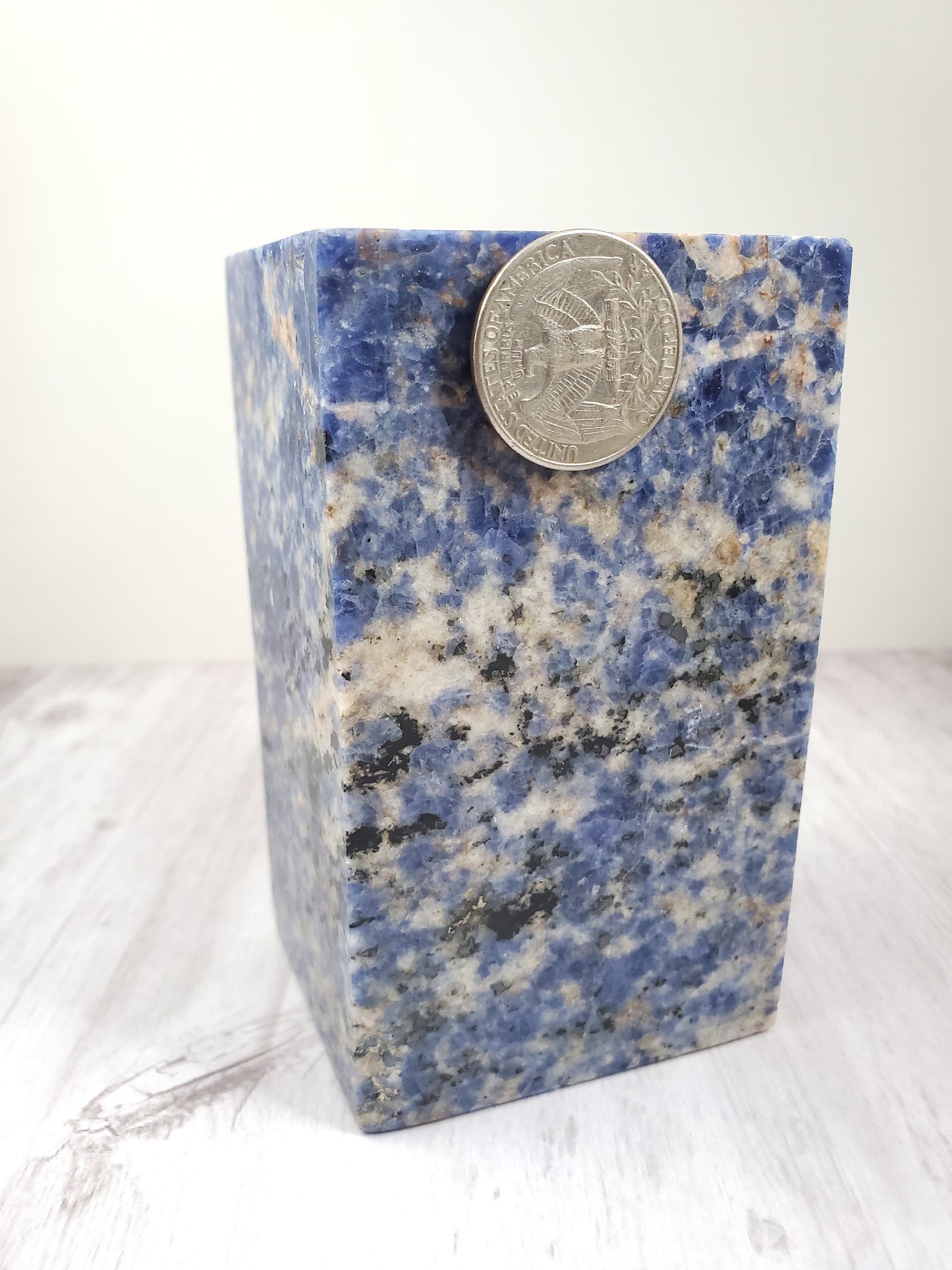 Huge Sodalite Block for Display or Cabbing Out