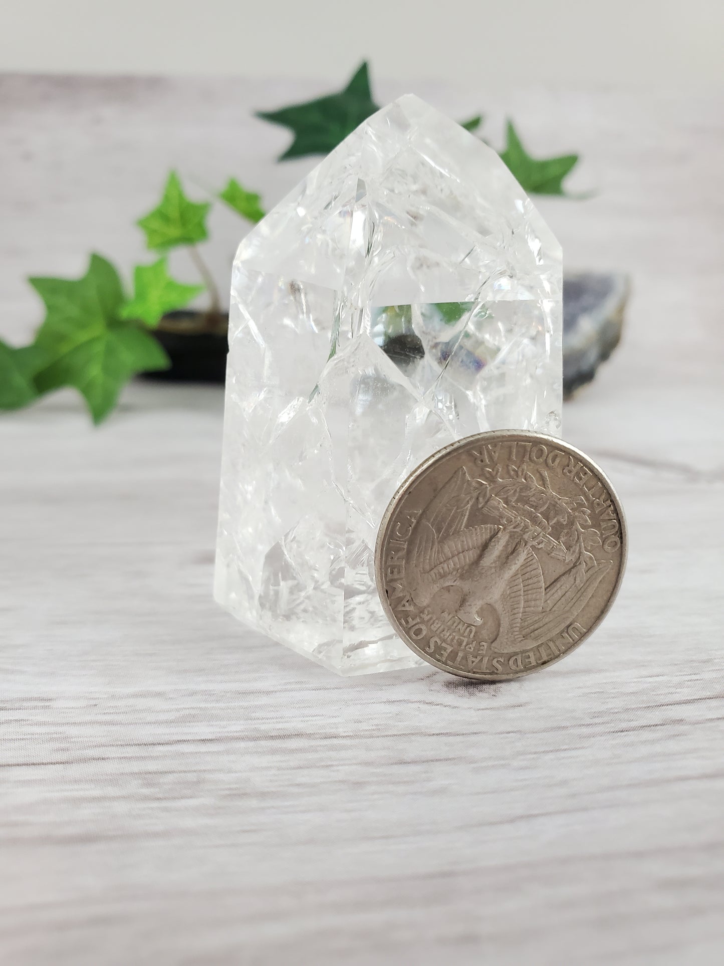 Fire and Ice Quartz Tower