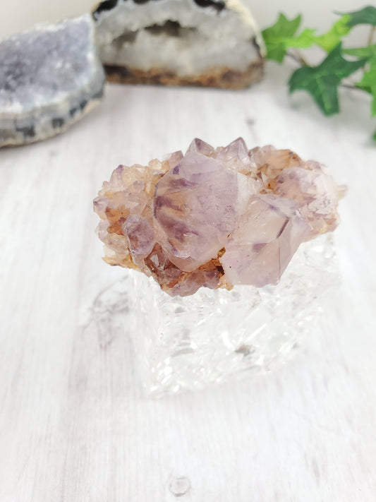 Fabulous Phantom Amethyst Cluster