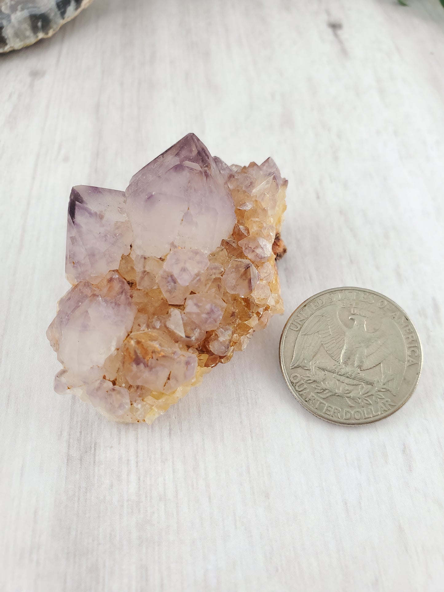 Fabulous Phantom Amethyst Cluster