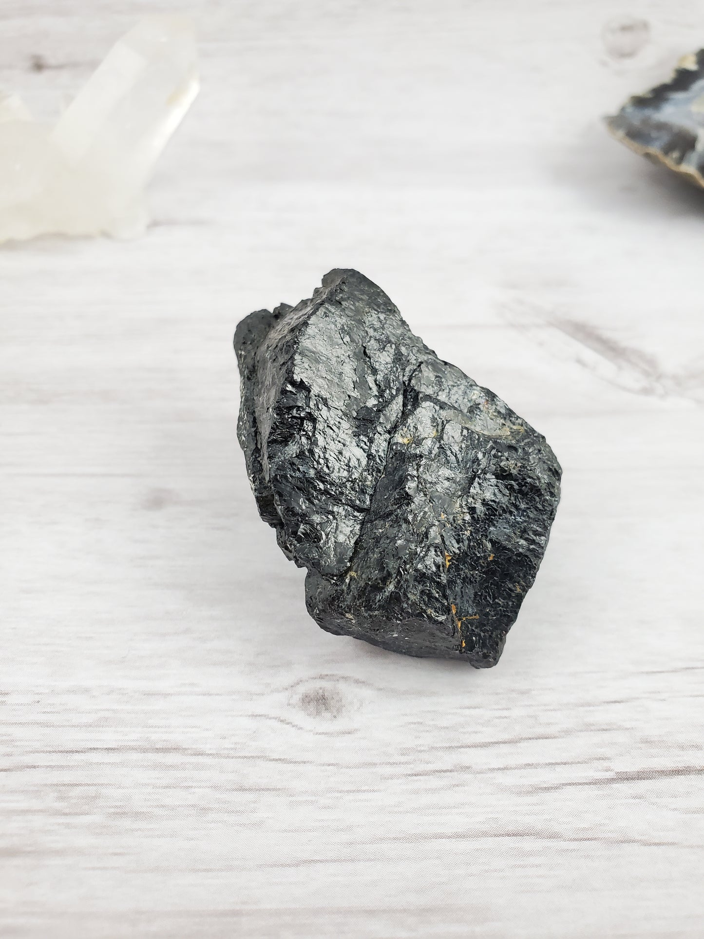 Black Tourmaline Crystal Specimen