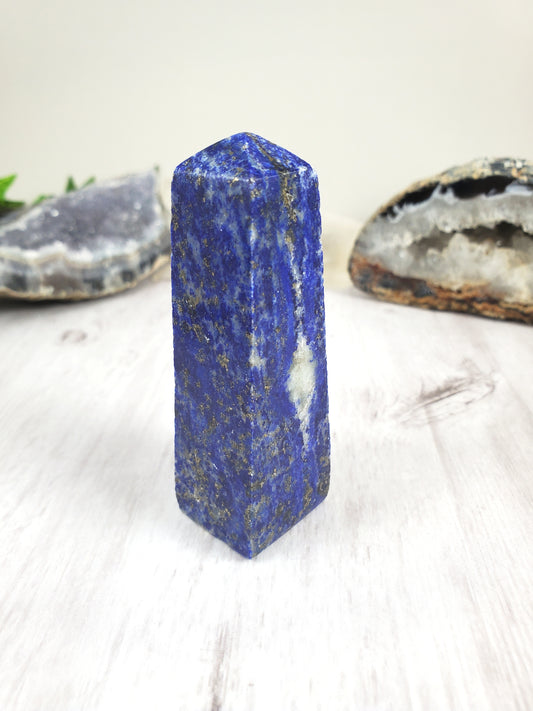 Dark Blue Lapis Lazuli Obelisk Tower