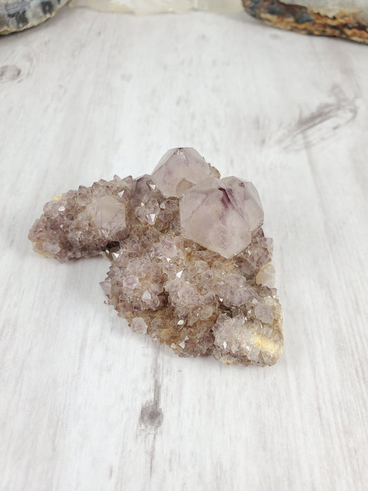 Fabulous Sparkly Phantom Spirit Quartz Amethyst Cluster