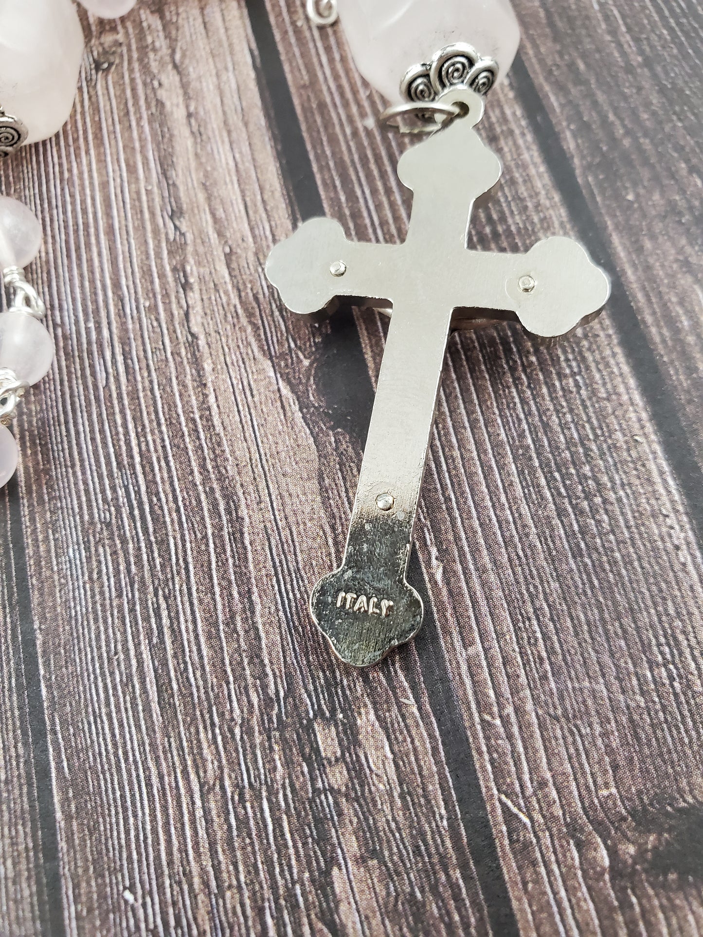 Gorgeous Heirloom Rose Quartz Rosary