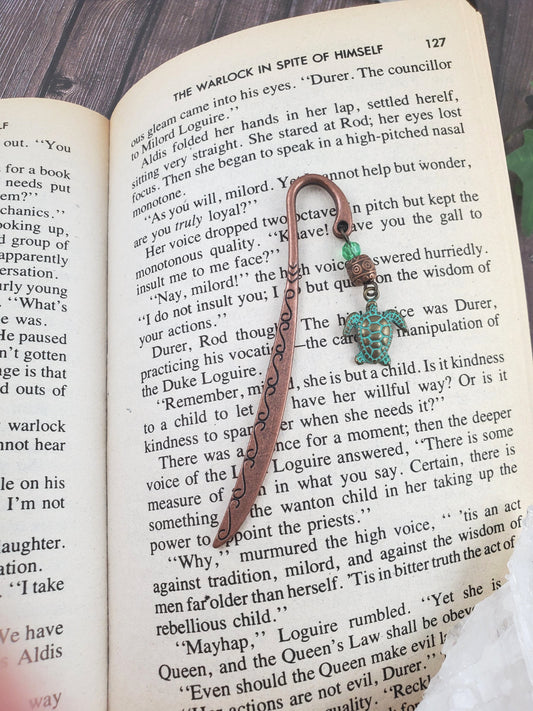 Tribal Turtle Bookmark