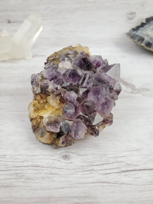 Phantom Amethyst Specimen Cluster